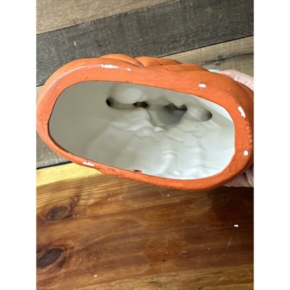 Vintage Ceramic Witch Mold BOO Halloween Spider Jack O Lantern Provincial 1987 - Picture 6 of 6